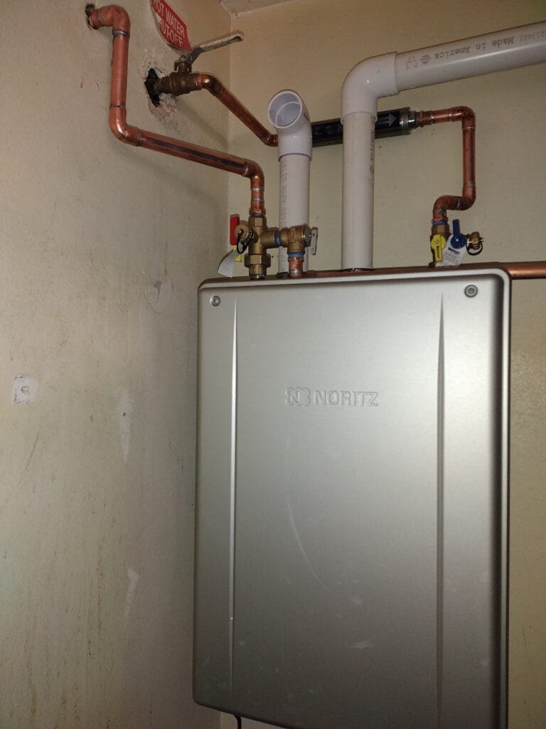 tankless water heater