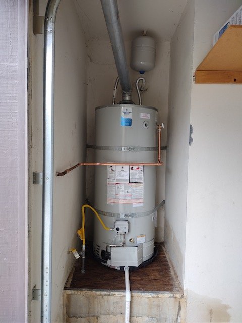 water heater installation