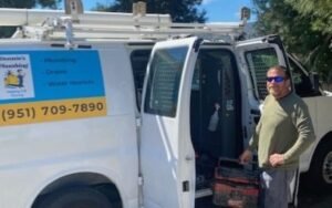 Donnie's Plumbing Temecula Plumber and his van
